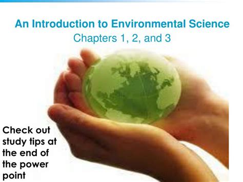 Ppt An Introduction To Environmental Science Chapters And