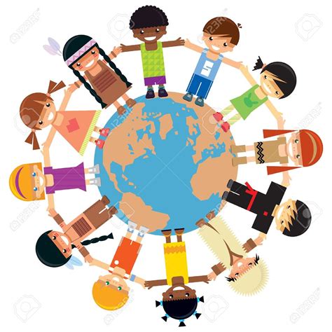 Kids Around The World Clipart | Free download on ClipArtMag