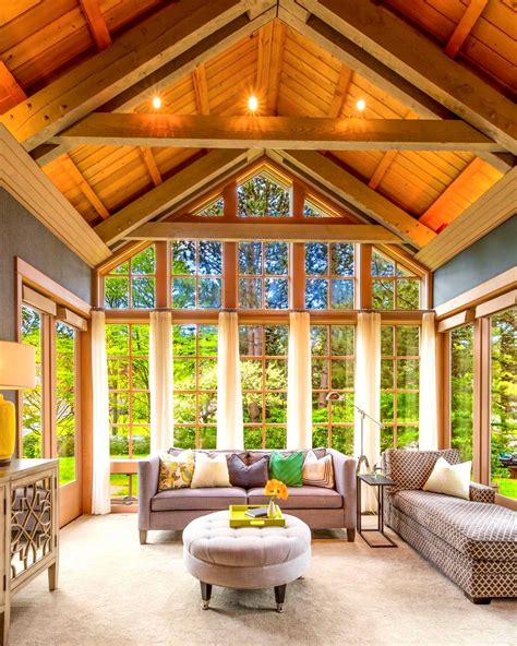 Another place we often see exposed beams is when they're worked into a standard ceiling design, as in our top featured photo, above. Best Of, Winsome Vaulted Great Room Floor Plans Harmony ...