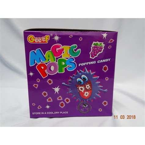 Magic Pops Popping Candy 40 Packs Shopee Malaysia