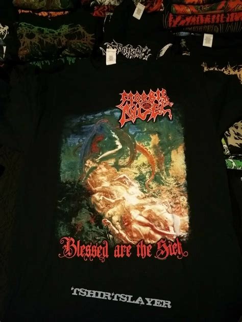 morbid angel morbid angel blessed are the sick tshirt or longsleeve midnight blue s