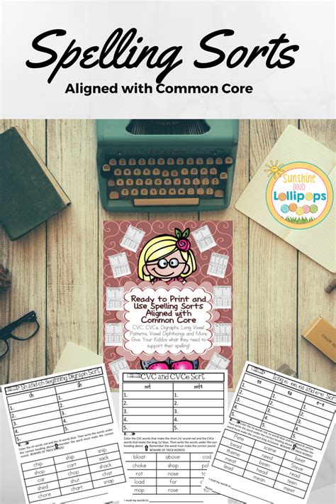 Spelling Pattern Sorts Aligned with Common Core | Spelling patterns, Spelling activities ...