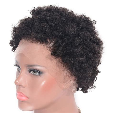 platinum afro kinky curly wig 13 4 lace front wig curly wavy bob wigs for black