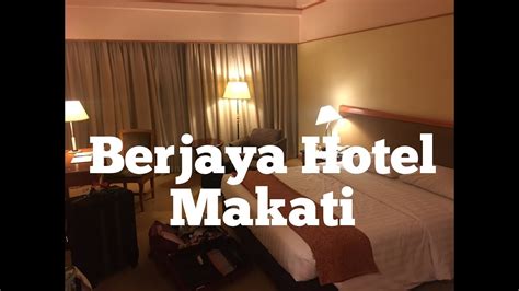 Hotel Review Berjaya Hotel Makati Metro Manila Philippines เนื้อหา