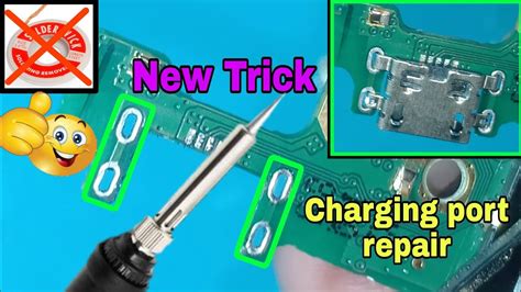 Charging Pin Repair Samsung Mobile Charging Port Replacement