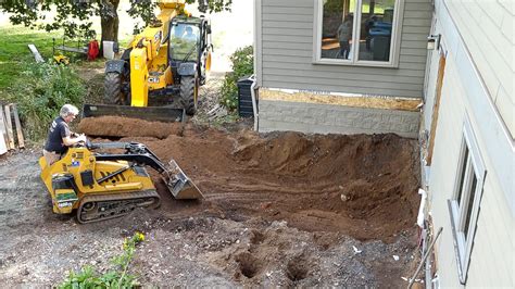 Excavating For The Basement Matt Cremona