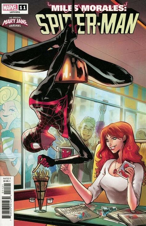 Marvel Comics Miles Morales Spider Man 11 2019 Mary Jane Variant