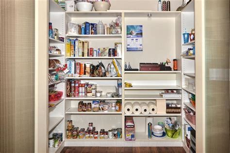 Pantry organization will eliminate clutter an enjoy having places to put everything. Good Walk In Pantry Shelving Systems - HomesFeed