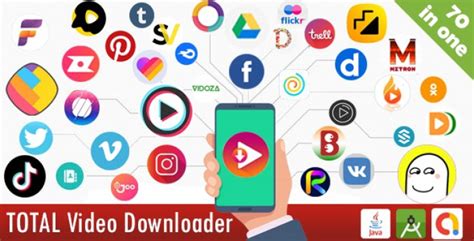 Total Video Downloader Without Watermark Status Saver App 70 Sources