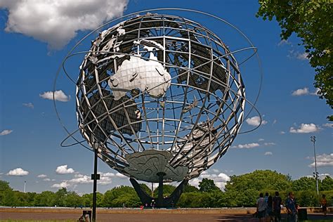 Nyc ♥ Nyc The Unisphere Of Flushing Meadows Corona Park In Queens