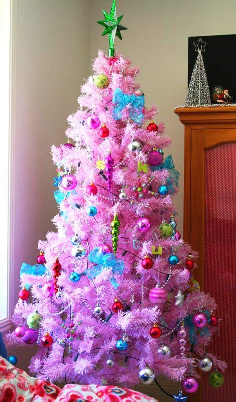 Purple and pink christmas decorations. 38 Charming Pink Christmas Tree Decorations Ideas ...
