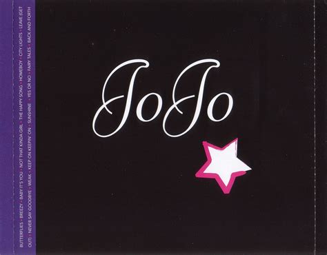 Album Artwork Booklet Jojo Jojo