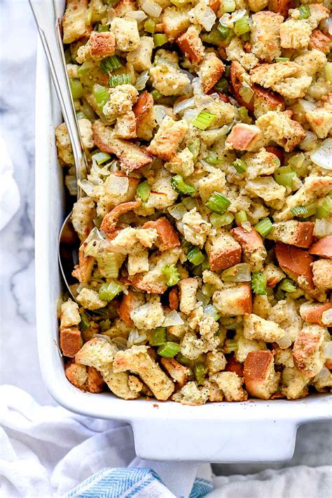The Best Traditional Stuffing Recipe Foodiecrush Com