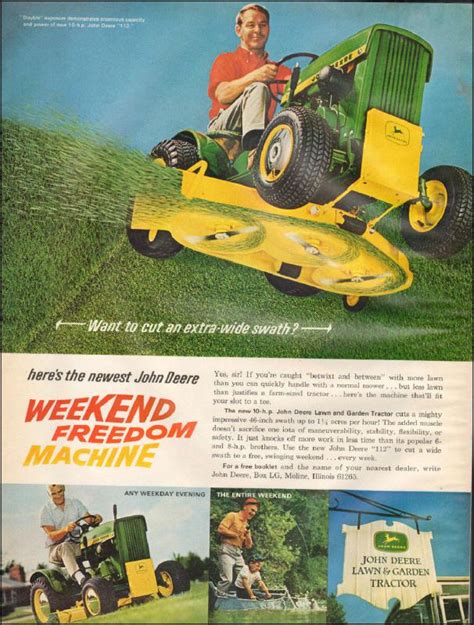 Vintage John Deere L And G Ads