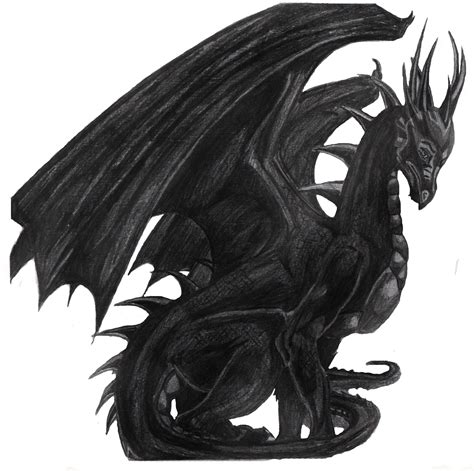 Great pictures of cool dragons. Dragon Black by Eraliz on DeviantArt