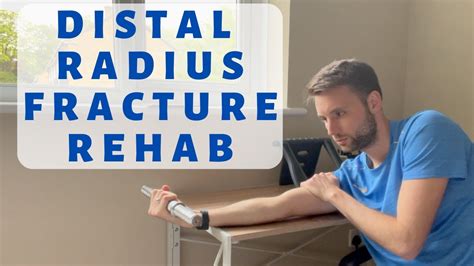 Distal Radius Fracture Therapy Exercises Youtube