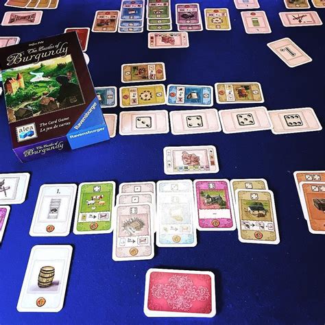 Bruno faidutti revisits the medieval setting of ohne furcht und adel with the card game castle. The Castles of Burgundy: The Card Game! One of our favourites turned into a card game! Table hog ...