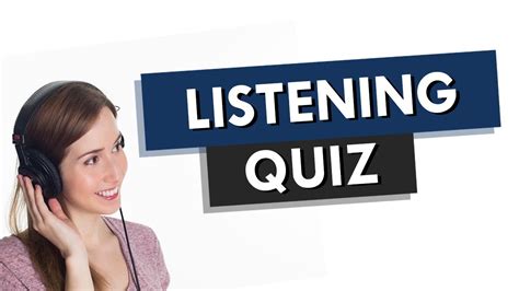 English Listening Quiz Can You Understand Youtube