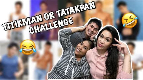 Vlog TITIKMAN O TATAKPAN CHALLENGE BLOOPERS AT THE END YouTube