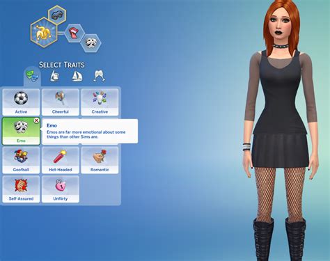 Ts4 Emo Trait Sims 4 Traits Sims 4 Sims