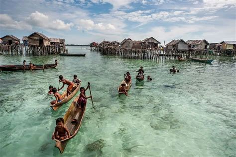 The People Of The Bajau Tribe Are Known As The Sea Gypsies