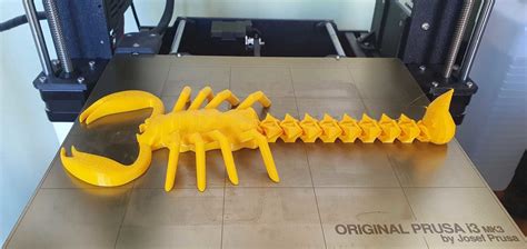 Articulated Scorpion 3d Model 3d Printable Cgtrader