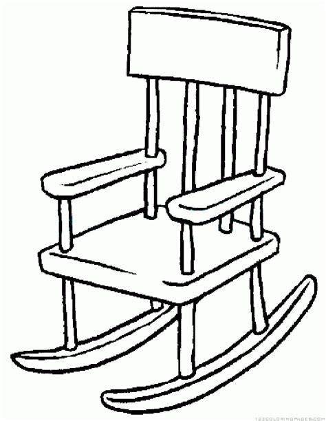 Download and print one of our chair coloring pages to keep little hands occupied at home; Chair Coloring Pages