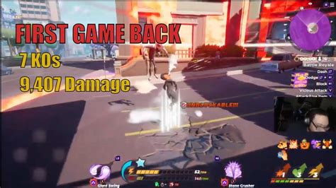 First Game Back On Rumbleverse Rumbleverse Gameplay Youtube