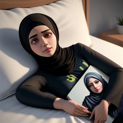 Ai Art Generator From Text Hijab Girl With Big Tits Naked Laying On The Bed Img