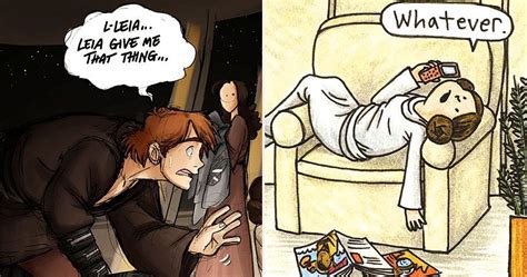 25 Hilarious Star Wars Fan Comics That Leave Us Laughing