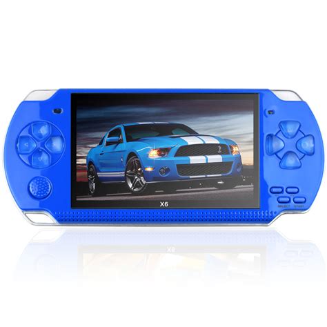X6 Handheld Console 10000 Built In Games Justtdirect