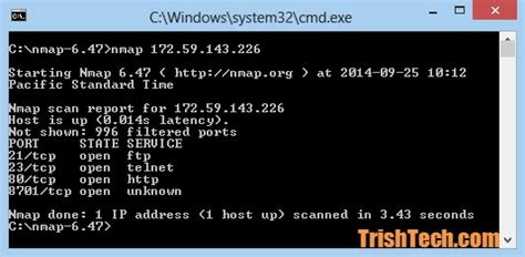 In most cases, i suggest sticking. How to Use Nmap to Scan for Open Ports in Windows