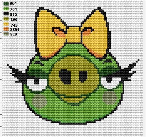 My First Try At Patterns Angry Birds Collection Cross Stitch For