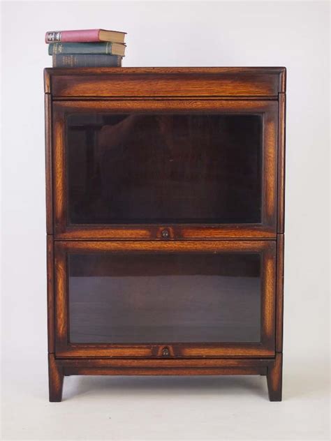 Small Vintage Oak Stacking Bookcase