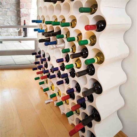 Modern Wall Wine Rack Decor Ideas