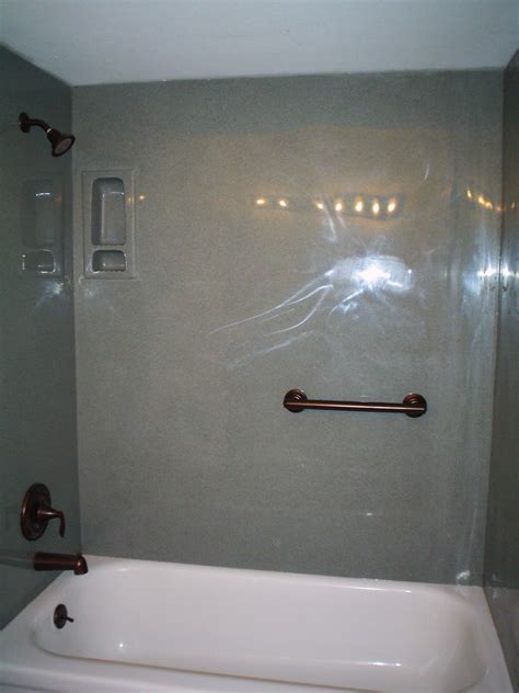 Coming in ¼ thickness, the cultured marble is very durable and easy to install. A Better Look - Services | Marble shower walls, Cultured marble shower, Cultured marble shower walls