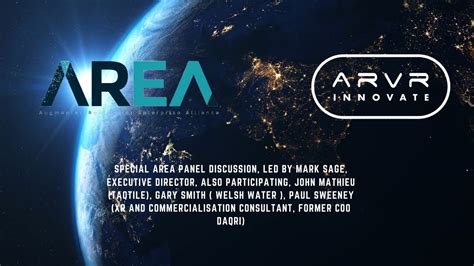Area Panel Discussion Arvr Innovate 2020 Augmented Reality In