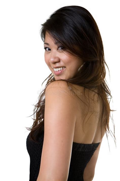 beautiful asian woman posing topless stock image image of pleasure cheerful 27899793