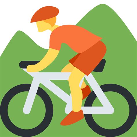 🚵 Persona En Bicicleta De Montaña Emoji