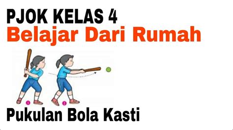 Pembelajaran Daring Pjok Kelas 4 Gerak Dasar Memukul Bola Permainan