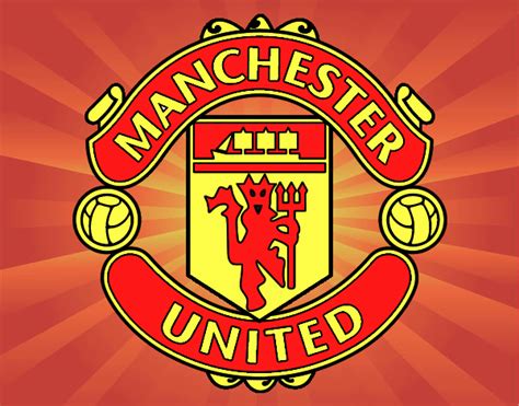 O manchester united football club é um clube profissional de futebol sediado em old trafford, grande manchester, inglaterra, que disputa a. Dibujo de Escudo del Manchester United pintado por en ...