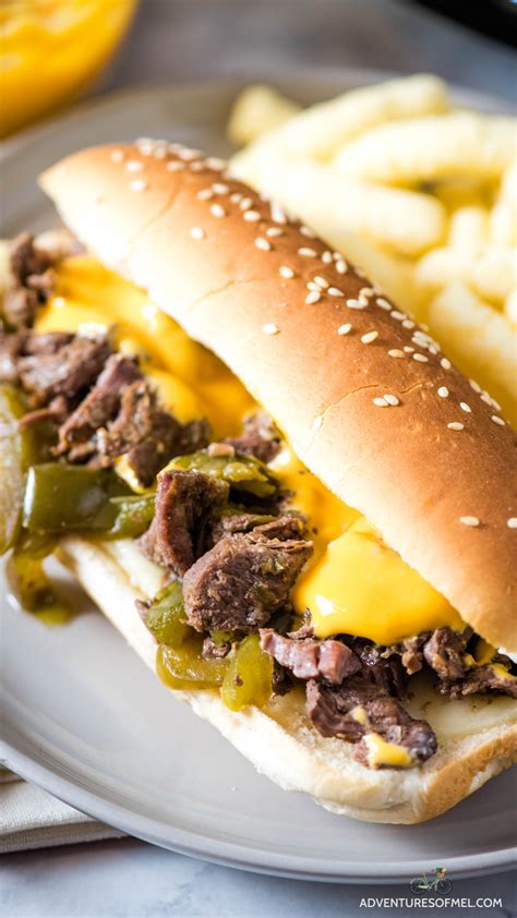 Add beef, onions, and peppers to slow cooker. Crock Pot Philly cheesesteak, Crock Pot Philly cheesesteak sandwich, CrockPot Philly cheesesteak ...