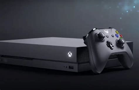 Microsoft Reveals Xbox One X 4k Hdr Gaming Console At 499