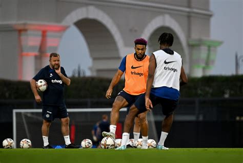 Injured Chelsea Player Returns To Full First Team Training In Abu Dhabi