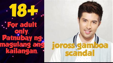 Joross Gamboa Scandal Youtube