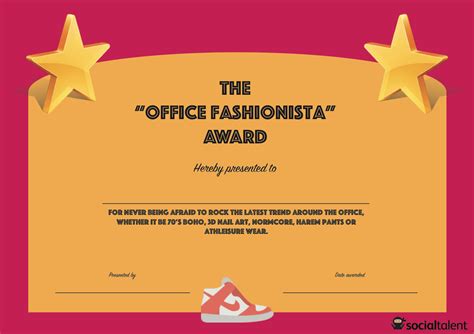 20 Hilarious Office Awards To Embarrass Your Colleagues Social Talent
