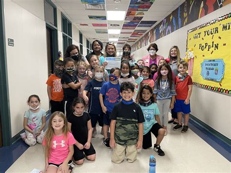 First Grade Class From Meador Elementary Raises Donations For Lls The Woodlands Hills