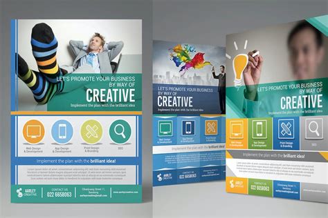 Creative Design Agency Flyers Design Template Place