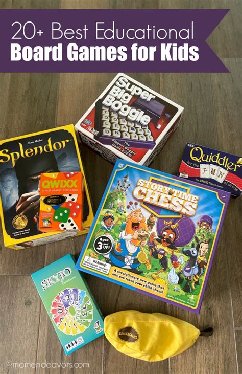 20 Best Educational Board Games Mom Endeavors
