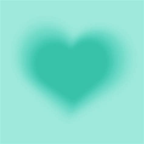 Blue Blurred Heart Aesthetic Pattern Heart Iphone Wallpaper Cute